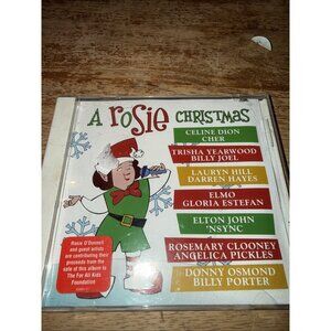Rosie ODonnell "A Rosie Christmas" CD Featuring Celine Dion Elton John Music